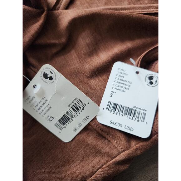 NWT Free People Movement Athletic Pants and Cropped top set Argan oil size XS/S - Picture 4 of 8